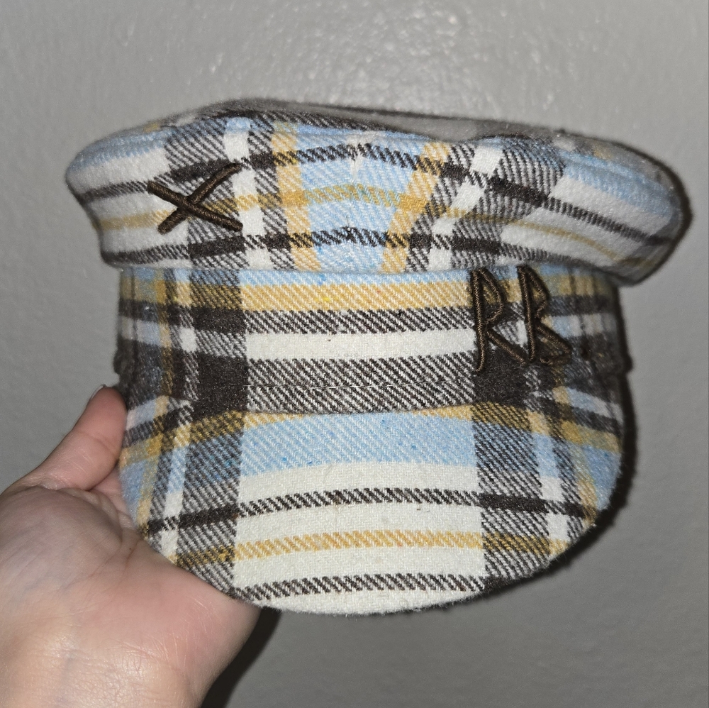 Ruslan Baginsky Baker Boy Cap - Medium - Plaid